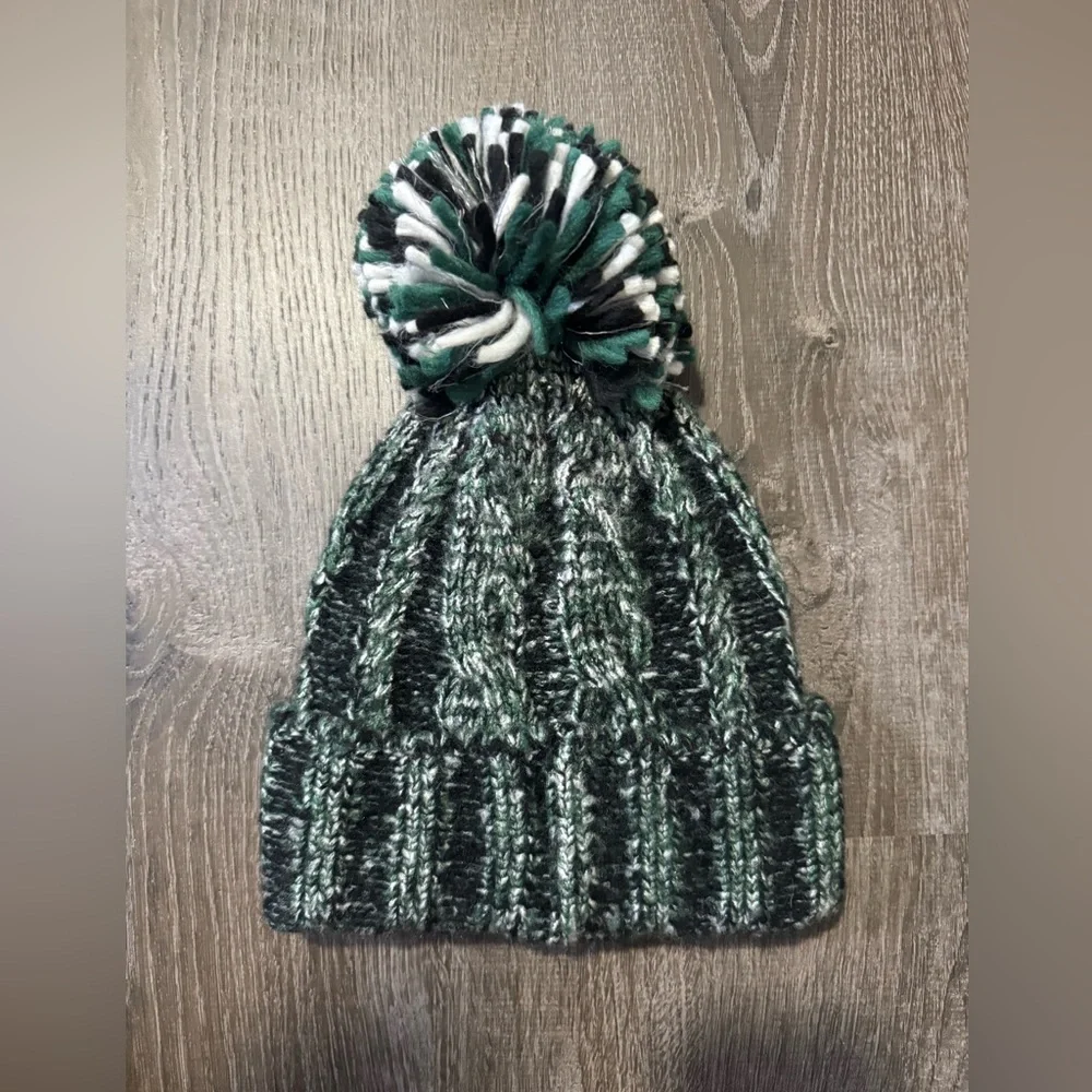 NWT Free People Movement Pow Party Reflective Beanie in Red/Bl Combo & Green/Blk